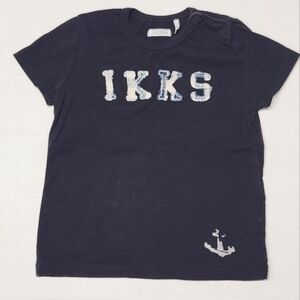 Ikks navy tee shirt 18m